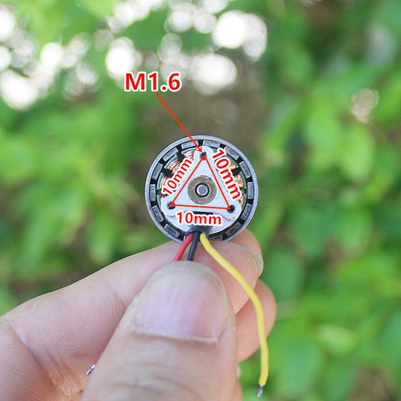 1PCS High Quality 1605 1850KV Brushless Motor Support 2-3S BLDC Motor + Black Blade for RC Fixed-wing Aeroplane Airplane