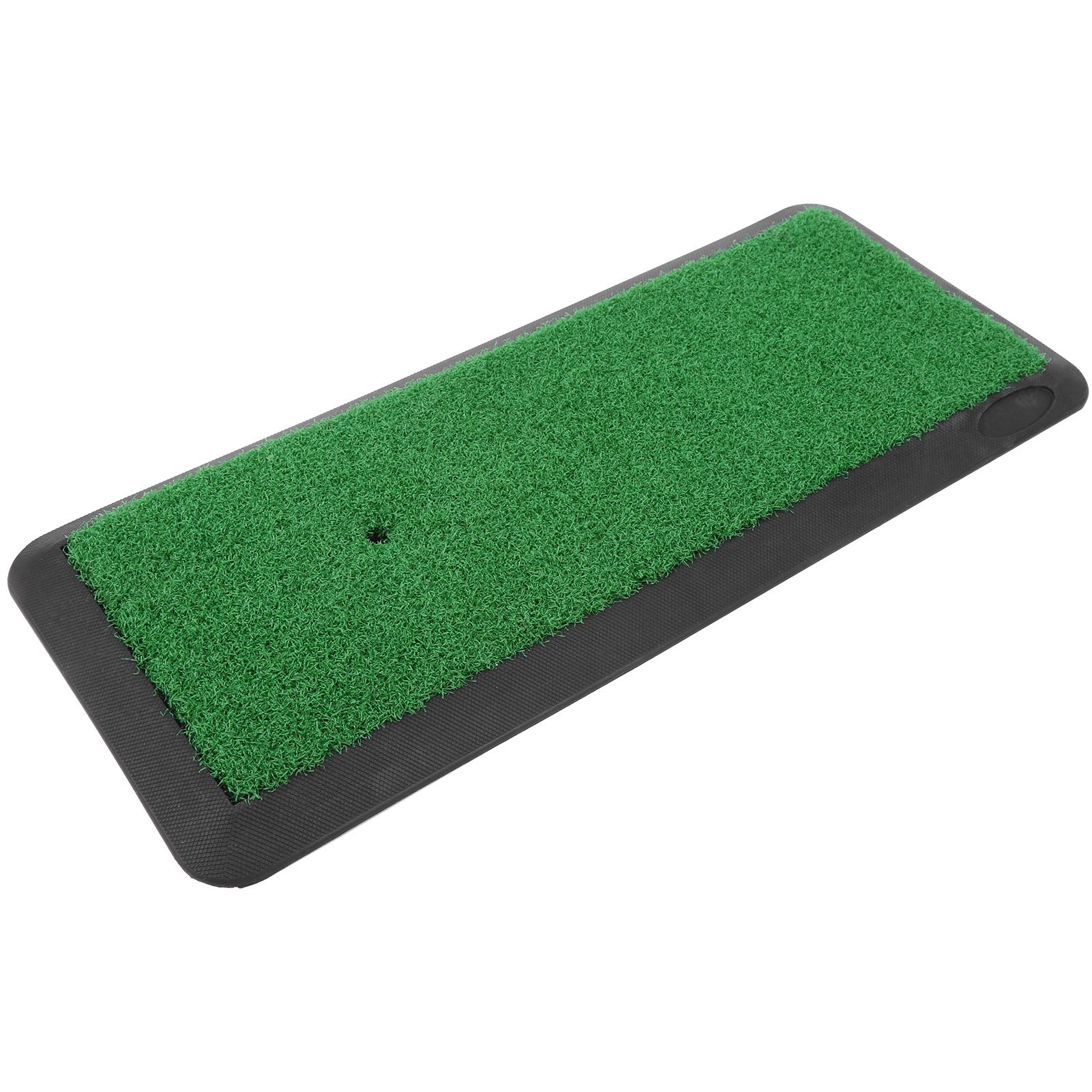 

Golf Practice Swing Mat Golf Training Aids Practice Mat Artificial Lawn Grass Rubber Pad