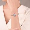 Copper Colors Girl Handbag Bow Fit Bracelet Sparkling Charms Copper Colors Original Bracelet For Jewelry Making
