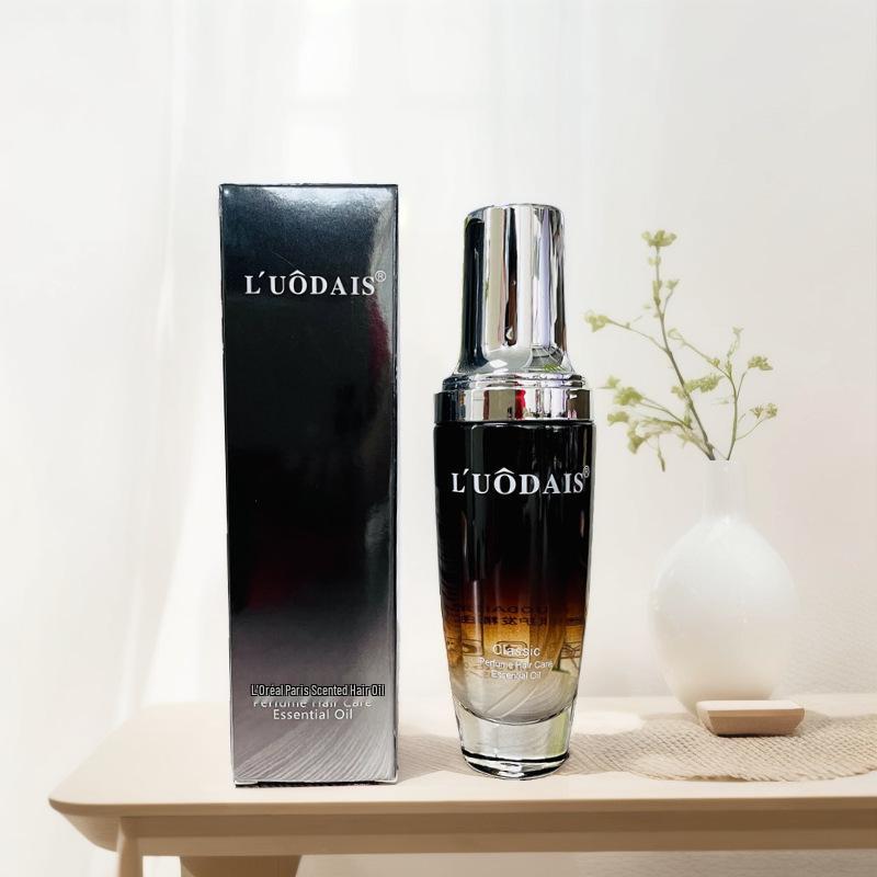 L'Oréal Paris Authentic Smooth & Anti-Frizz Hair Oil for Dry, Damaged Hair - Leave-in Conditioner.