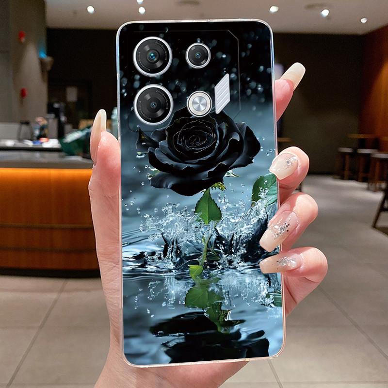 Casing For infinix GT 10 Pro Luxury Dragon Cute Cool Boys Girls Transparent Phone Case Back Cover infinix GT10 Pro GT10Pro Shell