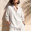 Women S Solid Stand Collar Long Sleeve Loose Corduroy Top