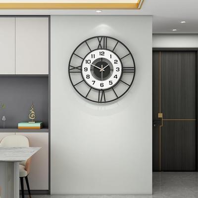 Uhr für Wohnzimmer, Schlafzimmer, Büro, Küche, Zuhause und Flur | Antike ausgefallene große moderne Wanduhr zur Heimdekoration ( 60 CM)