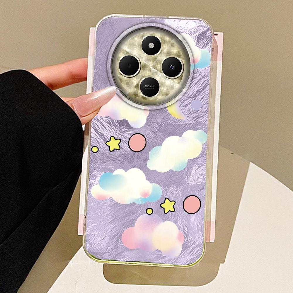 Blue White Clouds Vortex Texture Phone Case for Xiaomi Redmi Note 14 13 12 11 11S 10 9 8 Pro 9C 13C 14C A5 A3 A4 A3X 9C A1 Cover
