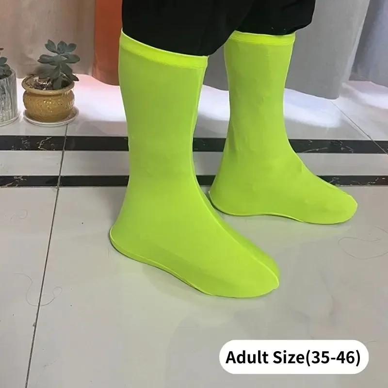 High Top Shoe Covers Elastic Outdoor Hiking Boot Protectors Anti-Sand Snow Beach Dustproof Gear for Desert Gift Shoes Protector