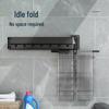 LISM Retractable Folding Wall-Mounted Clothes Drying Rack