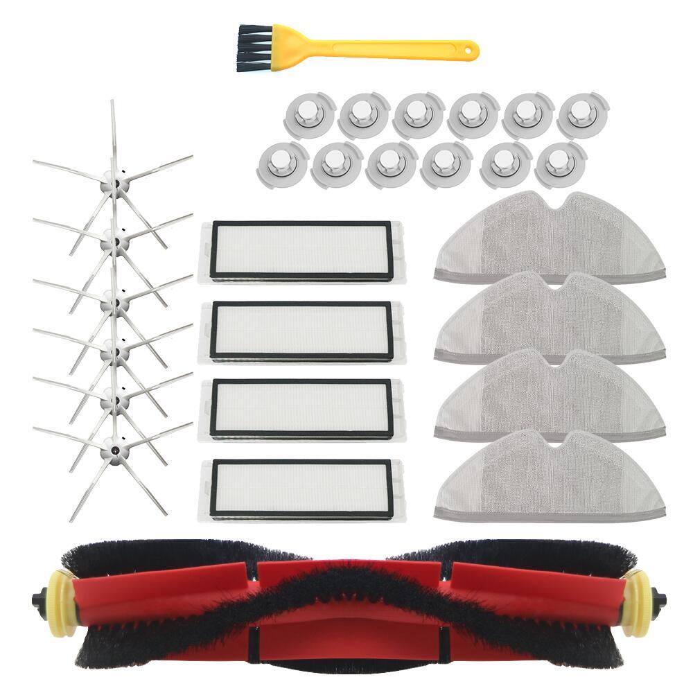 All Accessories for Xiaomi Roborock S5 S6 Max Pure S65 S50 E25 E4 Robot Vacuum Cleaners (central Side Brush Hepa Filter Mop)