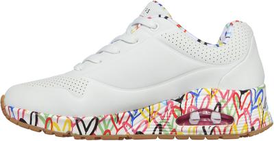 X JGoldcrown Sneakers: Uno - Loving Love White
