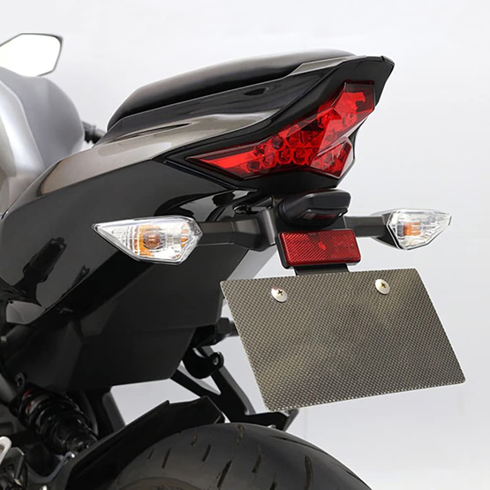 LEDISHUN Black Fender Eliminator Kit for ZX-25R/SE (2020-2023) and ZX4RR/R (2023-)