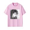 Rock men's shirt O-Neck Short Sleeved Viktor Tso Smoking Graphic Women's oversized Tshirt