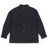 Jil Sander Collaboration Series Solid Color Casual Long Sleeve Shirt Men Shirts Black 446428-09