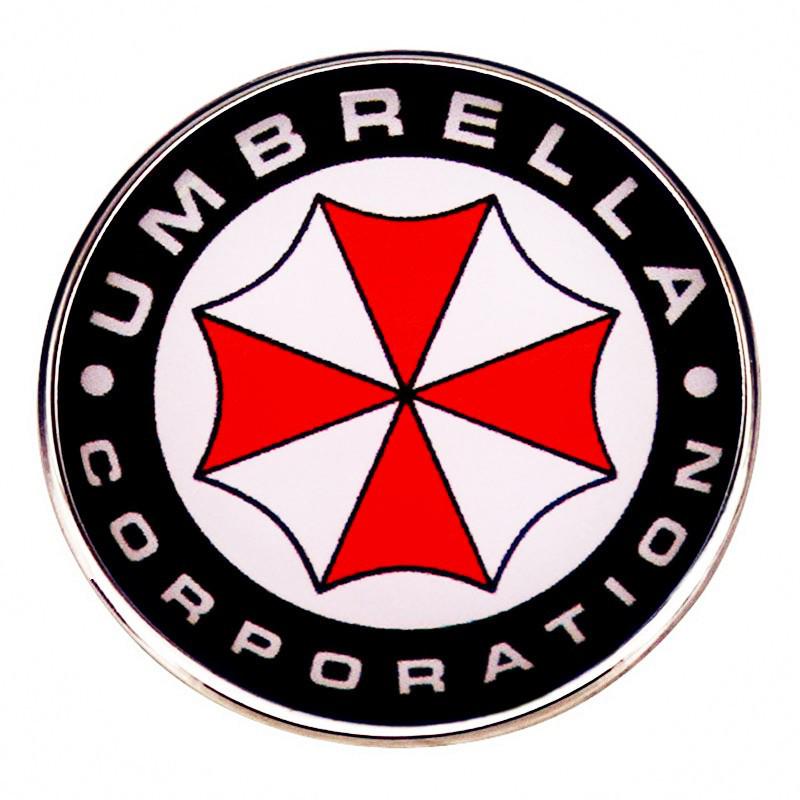 Resident Evil Biohazard Umbrella Corp Brošňa odznak hry Pin Alloy