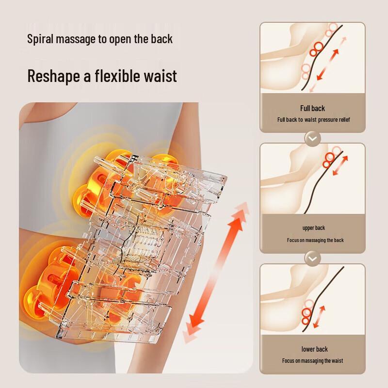 Chigo Automatic Full-Body Kneading Massage Cushion CN Plug (adapter Included)