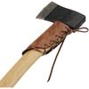 TOURBON Leather Axe Handle Protection Covers - Dark Brown