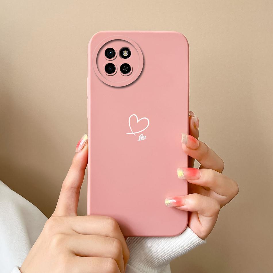 For itel S23 Plus Case Creative Design Soft Liquid Silicone Camera Protection Phone Cover For itel S 23 Plus S23Plus S23+ Funda