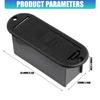 9V Battery Box For Reliable Guitar Power ABS Plastic Guitar Effect Power Supply Battery Case Corrosions Resistance