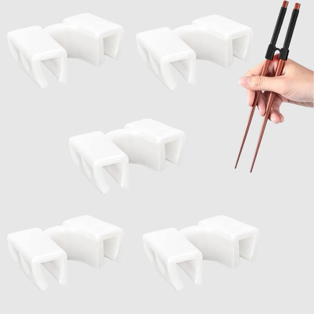 5/6/8PCS Training Chopsticks for Adults Beginner Trainers or Learner - Only Chopsticks Trainers Helpers Plastic Hinges Connector
