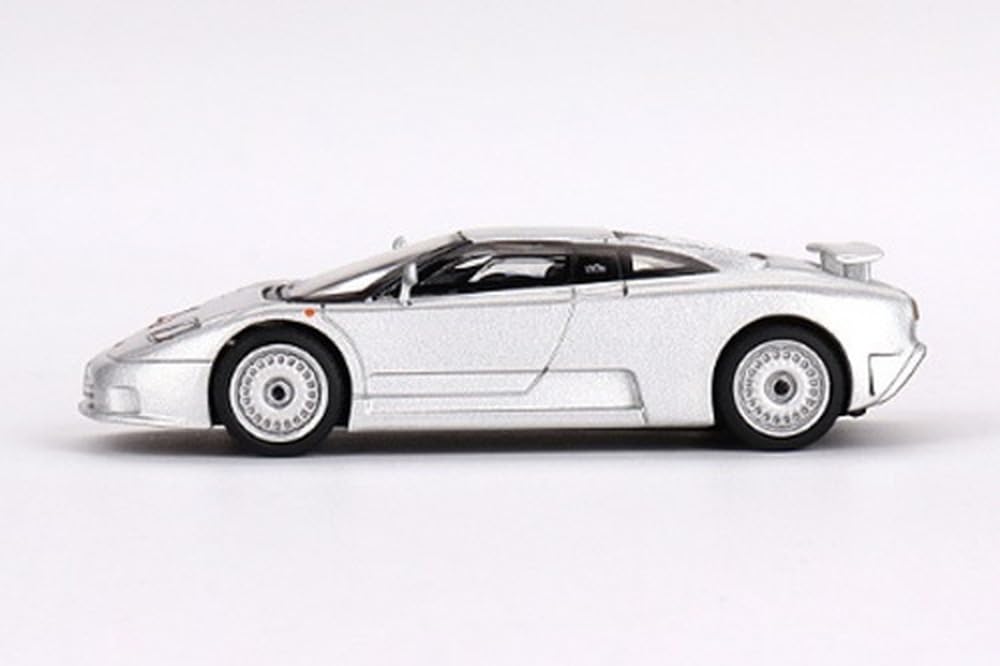 MINI GT Bugatti EB110 GT Grigio Chiaro Finished Product 1/64 (Left-Hand Drive)