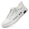 Men's shoes autumn casual little white shoes men's crocodile pattern low-top soft-soled soft-faced board shoes men 2025