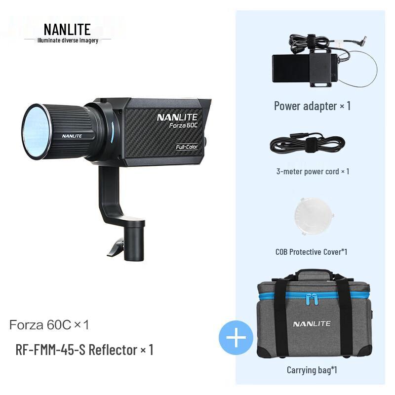 NANLITE Forza 60C RGB LED Photography Spotlight