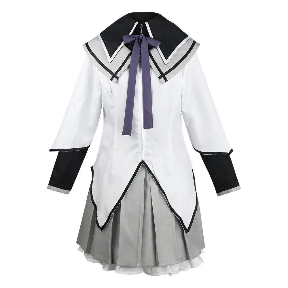 Kaname Madoka Cosplay Costume Wig Anime Puella Magi Madoka Magica Pink Ball Dress Halloween Party Uniform Outfit For Women Girl