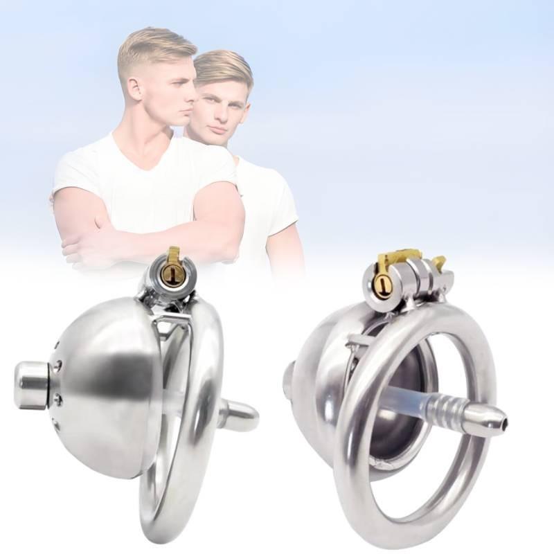 Ultra-compact Chastity Lock For Men Stylish And Discreet Adult Toy For Control