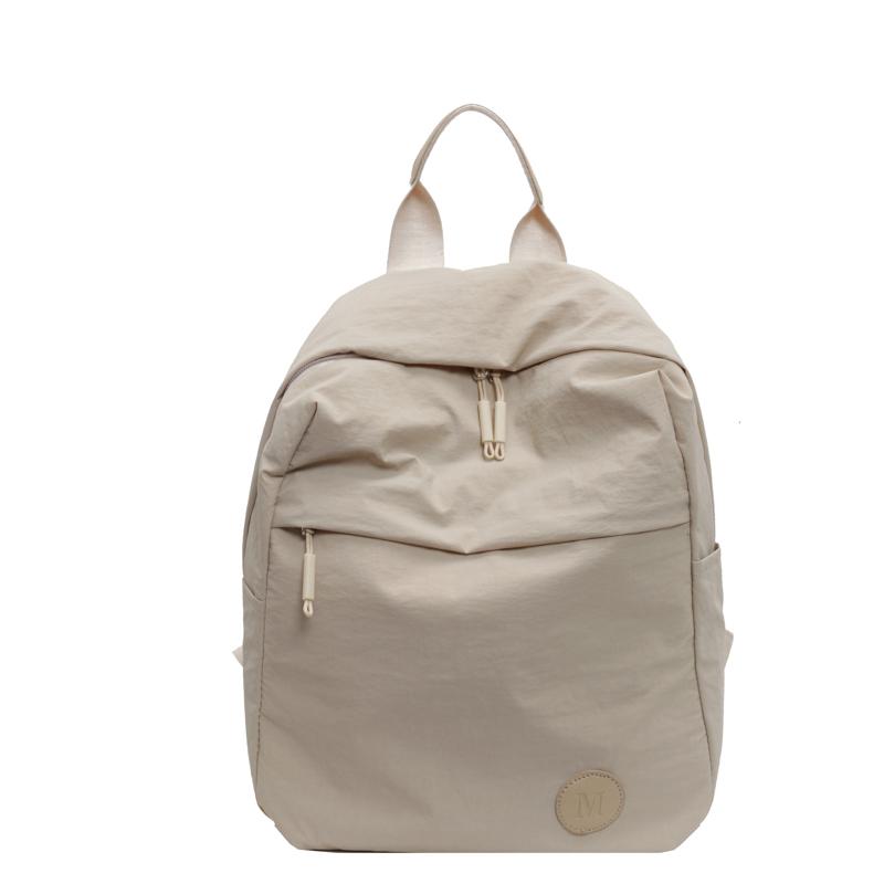 Lightweight Nylon Cloth Backpack For Women, Versatile Travel Backpack, Casual Versatile Mommy Bag Suitable For Girls, Women, Col