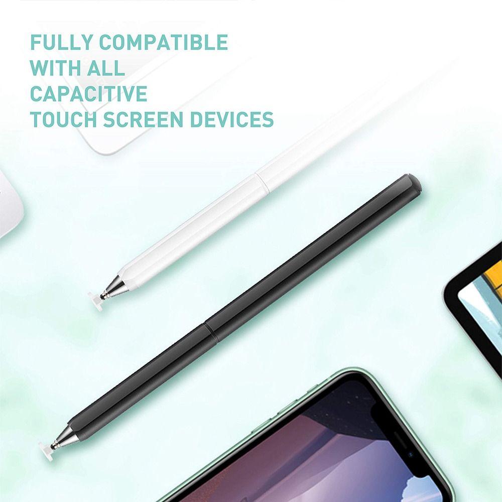 Replaceable Stylus Pen Transparent Disc Tip Capacitive Touch Pencil Professional Touch Screen Pen