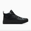Chuck Taylor All Star Sneakers High-top Street Boots Leather Black