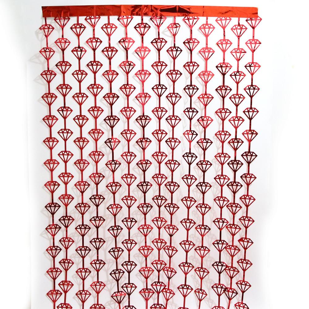 Eyecatching Meter 1x2 Party Decoration Curtain In Multiple Colors Ideal Celebrations For