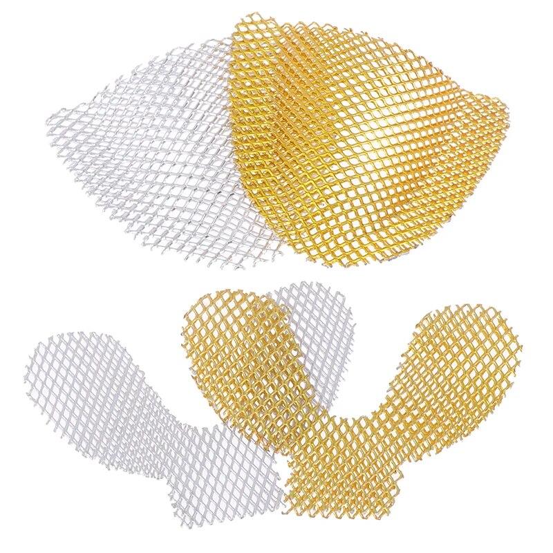 Orthdent 20vnt/maišelis Dantų atspaudų metalinis tinklelis stiprina viršutinius/apatinius dantis 2spalvų dantų protezų atspaudų rinkinio medžiagos
