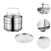 Stainless Steel Lunch Box Set for Outdoor Dining