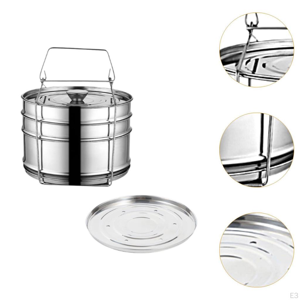 Stainless Steel Lunch Box Set for Outdoor Dining