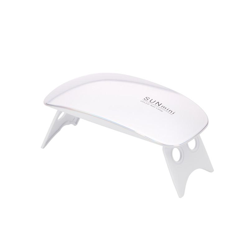 Portable Nail Dryer 6W UV LED Nail Lamp Manicure Apparatus For Gel Nail Polish Nail Art Lamp For Drying Nails Home Use