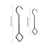 Hooks For Plants Metal Plant Extension Hanger Home Decoration 4 Pieces Flower Organizer Accessory For Outdoor Lights Garden Bird