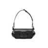 Locò V Logo Magnetic Closure Calfskin Underarm Functional Bag Crossbody Shoulder Bag Men Bags Black 1Y2B0B63VTQ-0NO