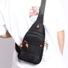 1Pcs Nylon Fashionable Men's Cross Bag, Casual Sports Chest Bag, Adjustable Shoulder Strap,suitable for Daily Commuting