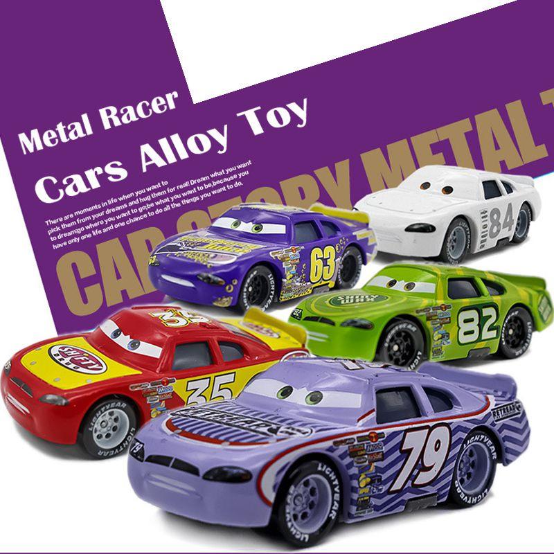 Durable Cars Lightning Mcqueen Alloy Toy Model Sheriff And Cabrera For Kids