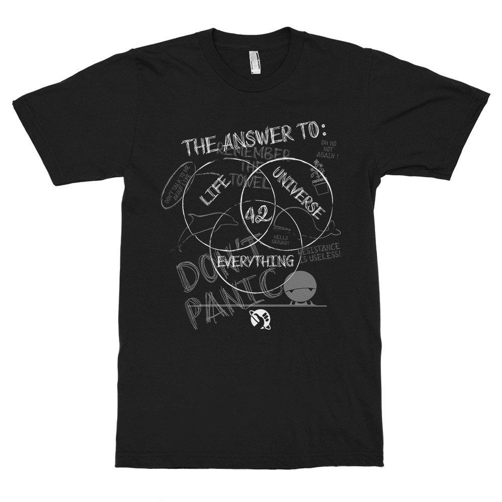 The answer to life Graphic Summer Womens TShirt Cotton Oneck shortsleeved Tee TShirts Unisex casual Tshirts Oversized Street