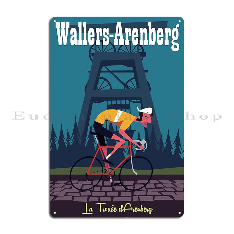 

Wallers Arenberg Giro D Italia Alpe D Huez Cycling Metal Sign PaintingCustomized Cave Garage Wall Cave Tin Sign Poster 20x30cm