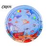 Safe Water Mat for Newborns Inflatable Splash Pad Toddlers, Thickened PVC Outdoor Sprinkler Play Stable Tummy Time Floor Babies, Sensory Toy