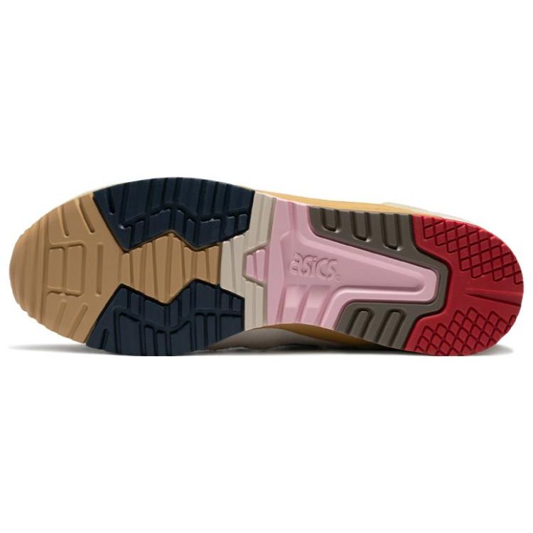 Evisu X Asics Gel-Lyte 3 Piele Suedeză Retro Sport Pantofi Lifestyle Low-Top Adidași Unisex Gri Fumuriu 1203A301-020