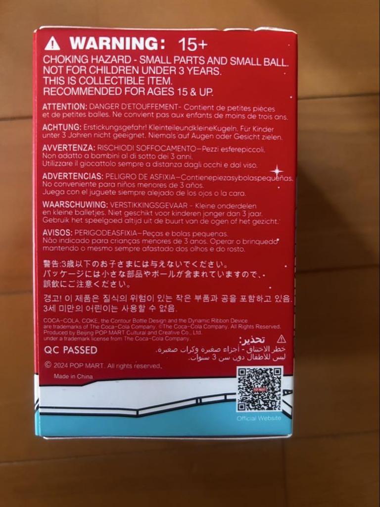 [USED] Authentic LABUBU THE MONSTERS Coca-Cola