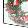 Large Wreath Storage Container 5 Pieces Clear Decorative Garland Organizer With Handle Holiday Christmas Decorations Wreaths Box