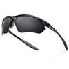 Lamicall Occhiali da Sole Sportivi Lenti Polarizzate Corsa Maratona Arrampicata Pesca Tennis Baseball Ciclismo Golf Guida Motocicletta Vestibilità Asiatica TR90 UV400 TAC