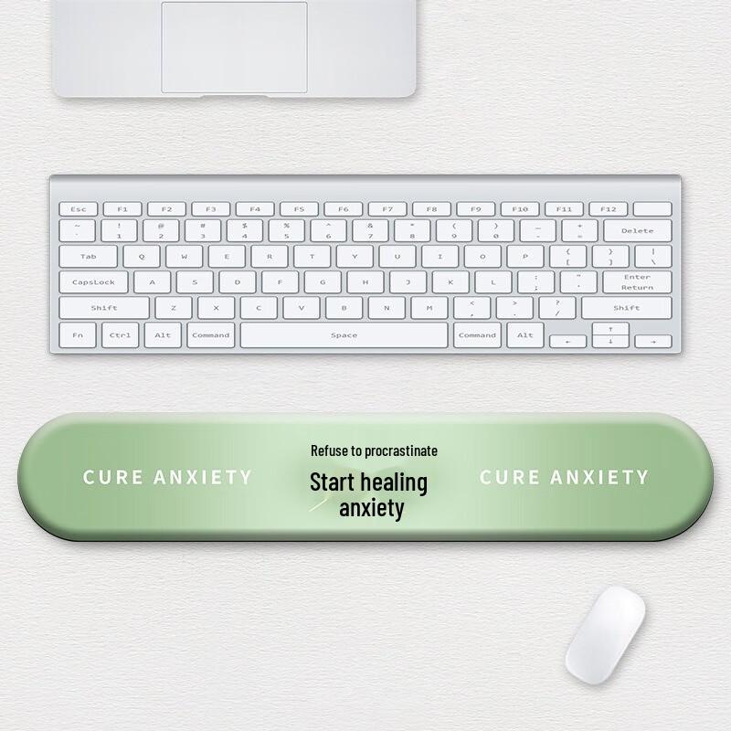 Fumede Ergonomic Cloth Wrist Rest Mouse and Keyboard Pad