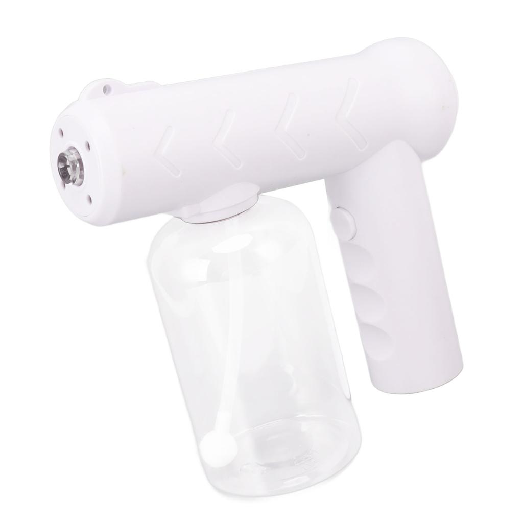 Nano Cleaning Sprayer Rechargeable Blue Light Portable Handheld Alcohol Atomizer for Home Garden