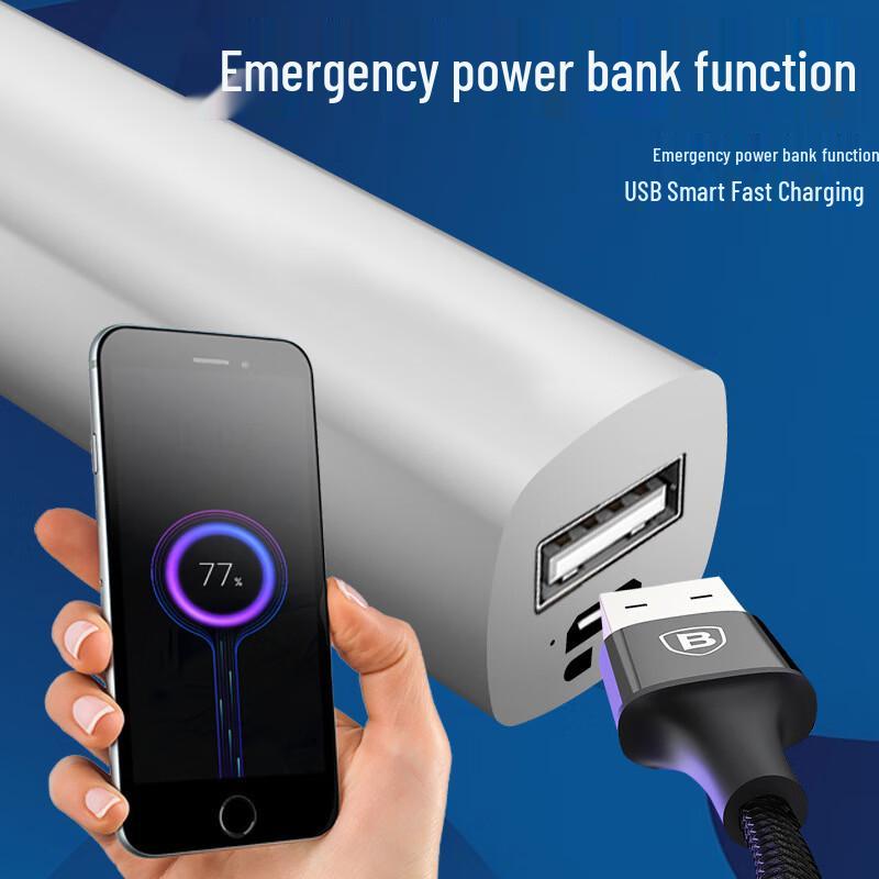 UOSU Mini Portable USB Rechargeable Flashlight