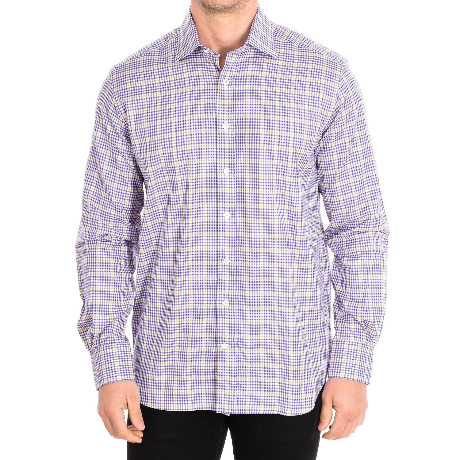 

LEOPARD18 мужская рубашка с длинным рукавом