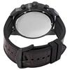 Fossil Men's Stainless Steel Case Quartz Leather Strap Watch FS5713